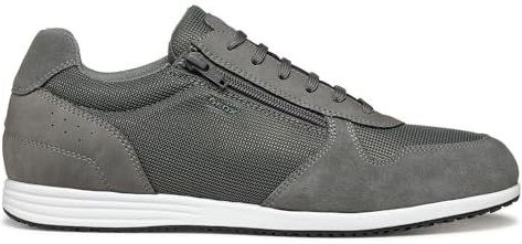 Geox - Arthien - Sneakers - Grijs - Mesh/Suède
