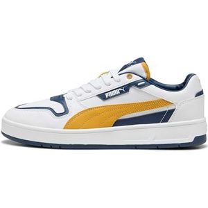 PUMA - Court Classic Street - Tennisschoenen - Blauw/Wit/Goud