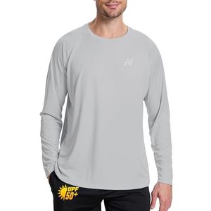 MEETWEE Rash Guard Rash Vest voor heren UV-beschermende T-shirttops met lange mouwen/korte mouwen UPF 50 Sneldrogend voor zwemmen surfen watersporten