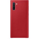 Samsung Leather Cover (EF-VN970) voor Galaxy Note10, rood