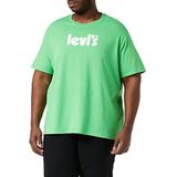 Levi's Ss Relaxed Fit Tee T-shirt Mannen, Poster Logo Peppermint, XXS
