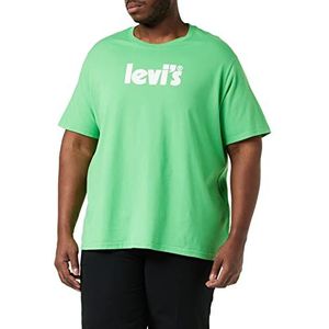 Levi's Ss Relaxed Fit Tee T-shirt Mannen, Poster Logo Peppermint, XS