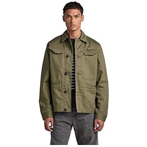 G-STAR RAW Heren Worker Overshirt Jas, Groen (Shadow Olive C900-B230), XS