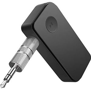 CGZZ Bijgewerkte Bluetooth draadloze 5.0-ontvanger, zwart, Bluetooth Car Kit, draadloze audio-adapter