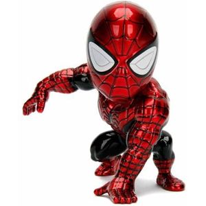 Jada Toys Marvel Superior Spider-Man figuur uit gegoten 10 cm, rood/blauw metallic