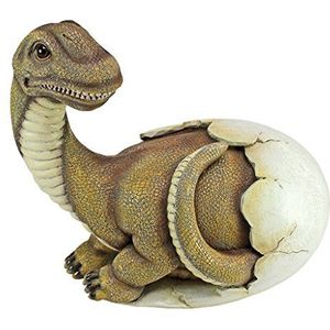 Design Toscano Baby Brachiosaurus Dino Ei Standbeeld