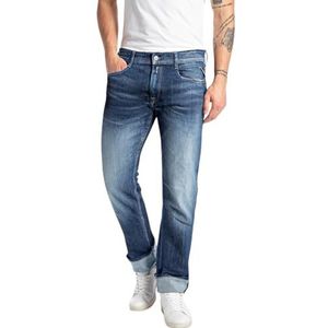 Replay Heren Comfort Fit Jeans Rocco, 009, medium blue., 29W / 32L