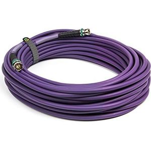 Emelec VíasCom EQ234/0100 – 10,0 m videoaansluiting 4K-UHD 12G-SDI (0,76/3,40/6,00) met BNC 4K-UHD – multidriver – violet – flexibel PVC