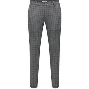 Only & Sons - ONSMARK - Chino Broek - Antraciet - Slimfit