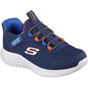 Skechers Bounder Brisk-Burst, sneakers, marineblauw/blauw, 21 EU, Navy Blauw, 21 EU