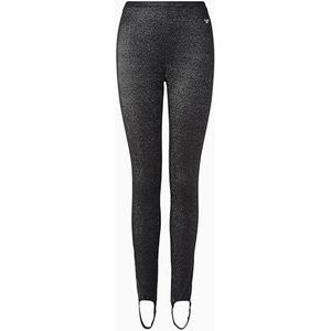 EMPORIO ARMANI Dames Lurex Leggings Zwart M, Zwart, M