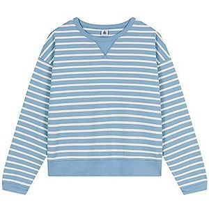 Petit Bateau AZU/MOXXS Sweatshirt voor dames, azul/montelimar, S