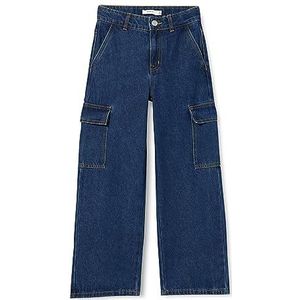 NAME IT Jeansbroek voor meisjes, donkerblauw (dark blue denim), 170 cm