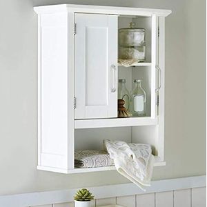 Bakaji kast kast kast wandkast 3 etages MDF hout verschillende