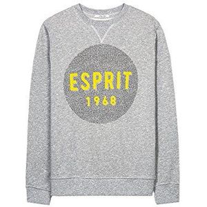 ESPRIT heren sweatshirt met logo print - slim fit
