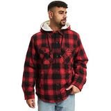 Brandit Lumberjacket Hooded, klassieke houthakkersjas met capuchon, maat S tot 5XL