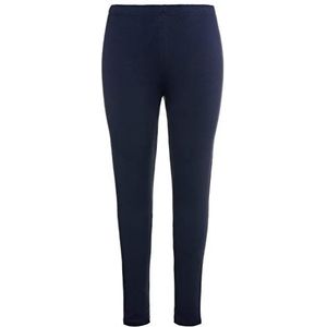 Ulla Popken Dameskleding Plus Size Curvy Oversized Basic Comfort Fit Leggings Marineblauw 58+ 485548 71, Blauw (Marineblauw 48554871), 28W x 30L