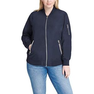 Levi's Ladies Outerwear Women's Plus Size Bomber Jacket, navy, 1X