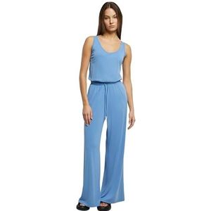 Urban Classics Dames dames lange mouwen modale jumpsuit T-shirt, horizonblauw, Horizonblauw, L