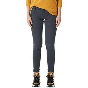 s.Oliver Skinny jeans voor dames, Zwart (Grey/Black Denim Stretch 98z3), 34W / 32L