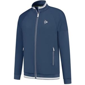 Dunlop - Ap Club - Tennisvest - Navy - Polyester - Met Rits
