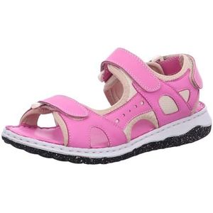 Andrea Conti Damessandalen, fuchsia/beige, 36 EU, fuchsia beige, 36 EU