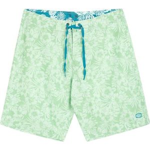 Panareha Heren Boardshorts van Gerecycled Polyester MAKENA Lichtgroen (46)