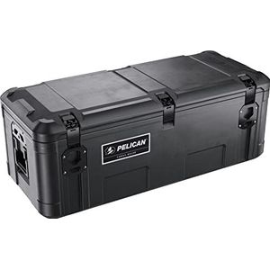 Pelican Cargo Case BX135 Gereedschapskist voor vrachtwagens, dakbagagedrager en vrachtwagenbed, beschermhoes, waterdichte opbergdoos voor buiten (zwart), zwart
