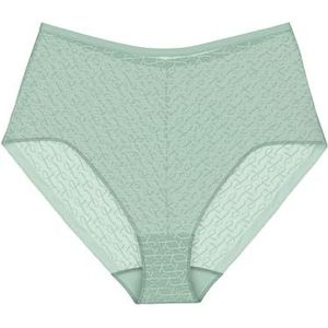 Slips - Misty Turquoise - Katoen - Aansluitend met Kant