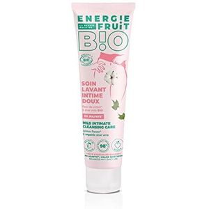 ENERGIE FRUIT | Intieme reinigingsverzorging | biologisch gecertificeerd door Ecocert | Katoenen bloem & aloë vera | veganistisch | 150 ml