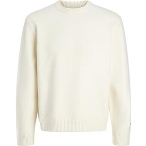 Jack & Jones - Jornorrebro Knit Crew Neck - Gebreide Trui - Wit