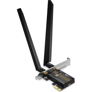 TP-Link Archer TBE552E PCIe WiFi-kaart, BE9300Mbps, WiFi 7, Bluetooth 5.4-kaart, WPA3, MU-MIMO, OFDMA, WLAN-kaart, pc, ondersteunt Windows 11
