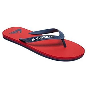 Quiksilver MOLOKAI Flip-Flop voor heren, Veelkleurig Rood Blauw Rood Xrbr, 42 EU