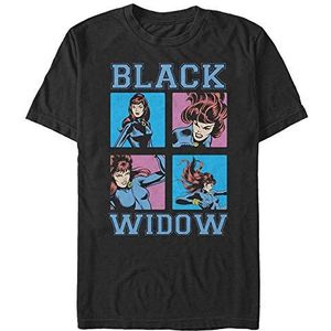 Marvel Avengers Classic - Pop Widow Unisex Crew neck T-Shirt Black L