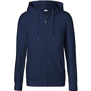 KÜBLER sweatjack met capuchon vorm 5022 donkerblauw maat S