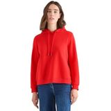 Cecil - Hoodie - Pumkin Orange - Met Capuchon