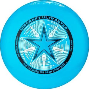 Discraft 175g Ultra-Star Sport Disc - Ultieme Frisbee Competition Spec, Geschikt voor alle niveaus van spelen, lange en stabiele vluchten - Kobalt Blauw