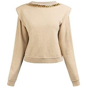FENIA Gebreide damestrui 11025381-FE02, beige, M/L, beige, M/L