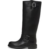 Marc O'Polo - Laarzen - Zwart - Blokhak - Leer