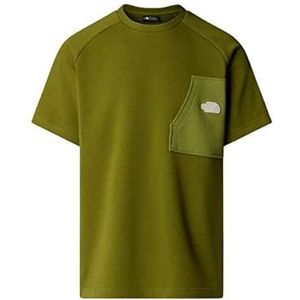 The North Face - NF0A8C28PIB - T-Shirt - Forest Olive - Katoen