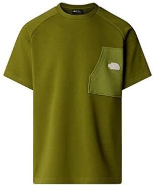 The North Face - NF0A8C28PIB - T-Shirt - Forest Olive - Katoen