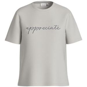 Visybil Appreciate O-Neck S/S T-shirt/Lc, wit (snow white), L