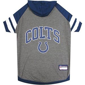 Pets First Indianapolis Colts Hoodie T-shirt, Medium