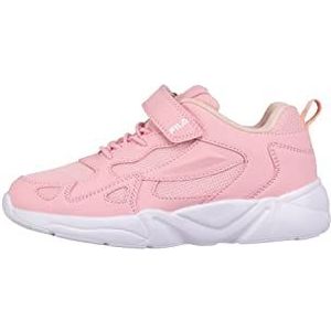 FILA Ventosa Velcro Kids Sneakers voor kinderen, Pale Rozet, 33 EU