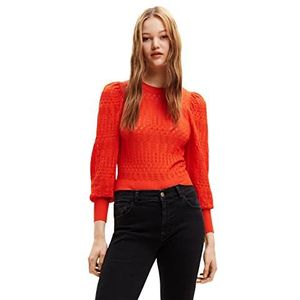 Desigual Damestrui Sweater, oranje, XL