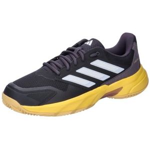 adidas Courtjam Control Sneaker voor heren, Witte Lucide Roze Witte Vonk, 44 2/3 EU