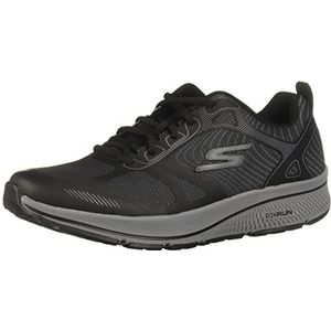 Skechers Gorun Consistent – Athletic Workout Running Walking schoen voor heren, luchtgekoeld schuimrubber sneakers, Zwart grijs 2, 40 EU