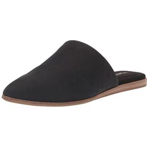TOMS Jade Platte damesslippers, zwart, 42.5 EU
