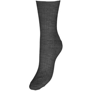 VMENA SOCKS NOOS, dark grey melange, Eén Maat
