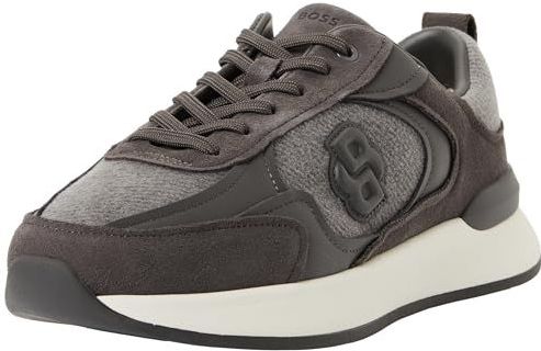 BOSS - Sneakers - Retro-geïnspireerd - Met Details in Wollook